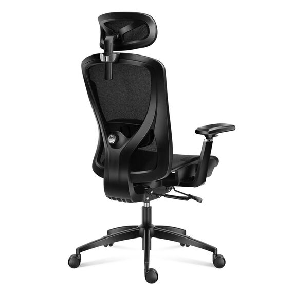 Huzaro Combat 7.3 Black Mesh Gaming Chair | Techbox