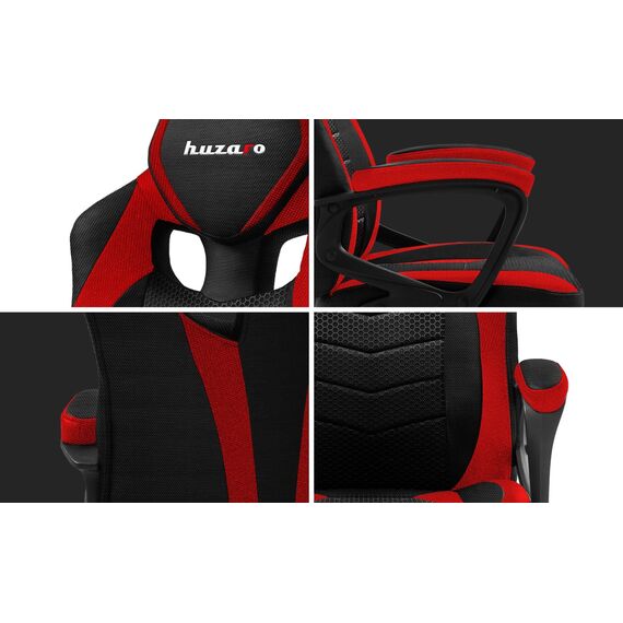 Huzaro FORCE 2.5 Red Mesh gaming chair | Techbox