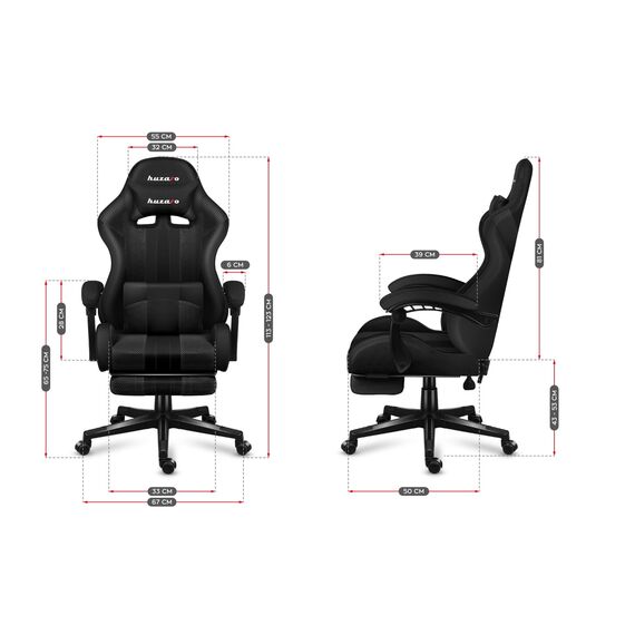 HUZARO FORCE 4.7 CARBON MESH GAMING CHAIR | Techbox