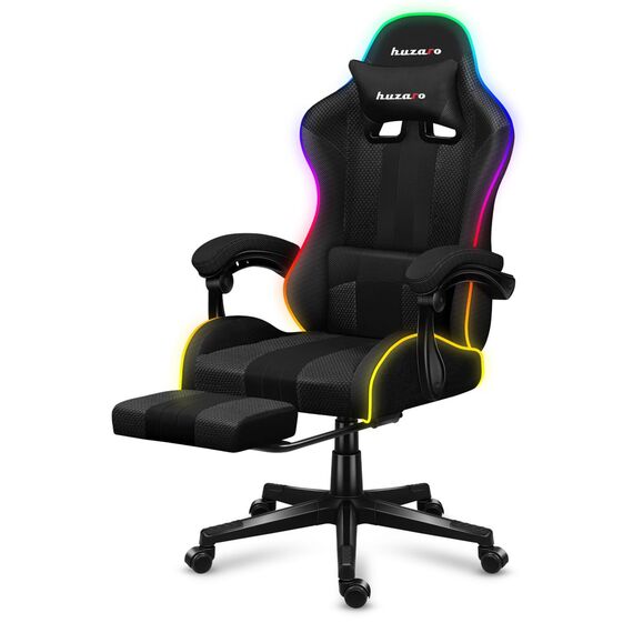 HUZARO FORCE 4.7 RGB MESH GAMING CHAIR - Gaming Furniture - Gaming - Techbox