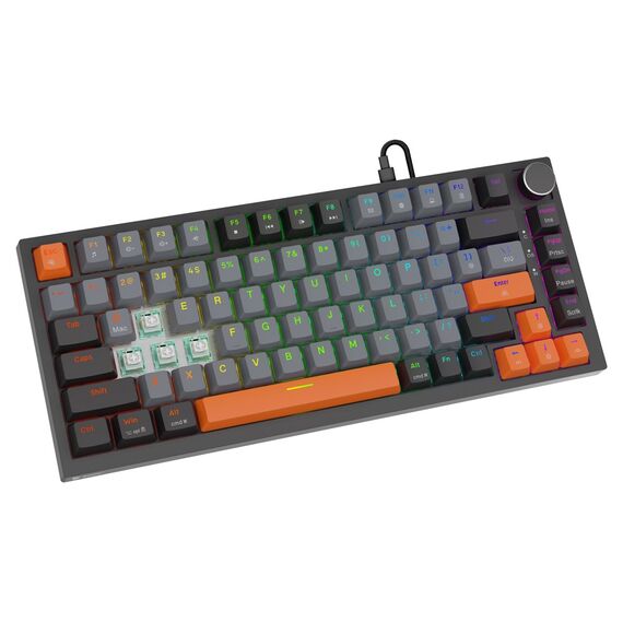Savio ASTRAL BLACK JADE 3 COLOURS keyboard Gaming USB QWERTY US International | Techbox