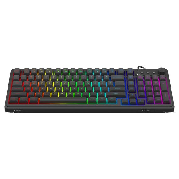 Savio Galaxis keyboard Gaming USB QWERTY US English Black | Techbox