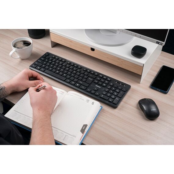 Savio KB-02 keyboard Home/Office USB QWERTY Black | Techbox