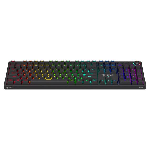 Savio STYX Outemu Blue, Hot Swap, RGB keyboard Gaming - Keyboards - Keyboards & Mice - Techbox