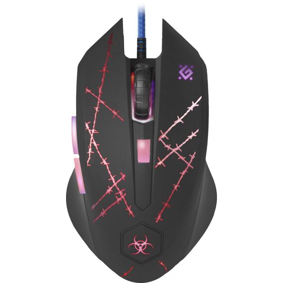Defender Forced GM-020L mouse Gaming Ambidextrous USB Type-A Optical 3200 DPI - Mice - Keyboards & Mice - Techbox