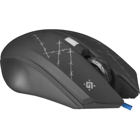 Defender Forced GM-020L mouse Gaming Ambidextrous USB Type-A Optical 3200 DPI - Mice - Keyboards & Mice - Techbox