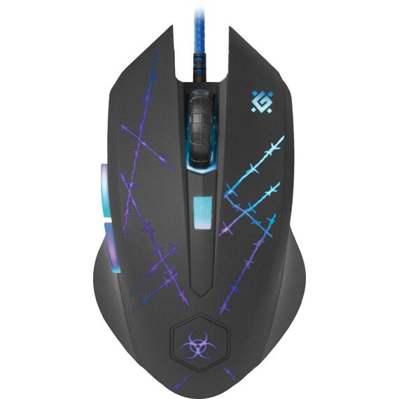 Defender Forced GM-020L mouse Gaming Ambidextrous USB Type-A Optical 3200 DPI - Mice - Keyboards & Mice - Techbox