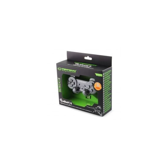Esperanza EGG108K Gaming Controller Black USB 2.0 Gamepad Analogue / Digital PC, Playstation 3 - Game Controllers - Gaming - Techbox