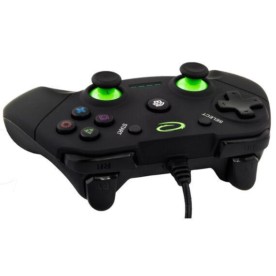 Esperanza EGG110K Gaming Controller Gamepad PC,Playstation 3 Analogue / Digital USB 2.0 Black - PS3 Accessories - Accessories for Consoles - Techbox