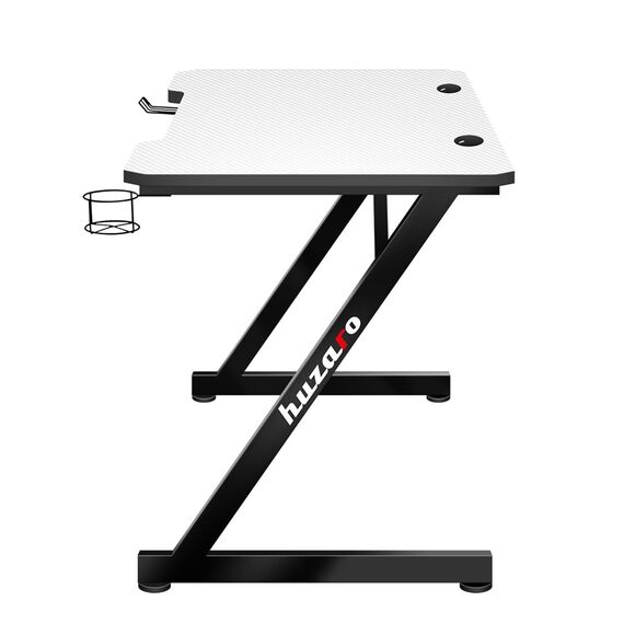 GAMING DESK HUZARO HERO 2.5 WHITE | Techbox