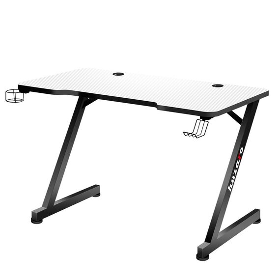 GAMING DESK HUZARO HERO 2.5 WHITE | Techbox