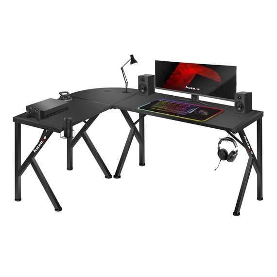 Gaming desk Huzaro Hero 6.3 Black | Techbox