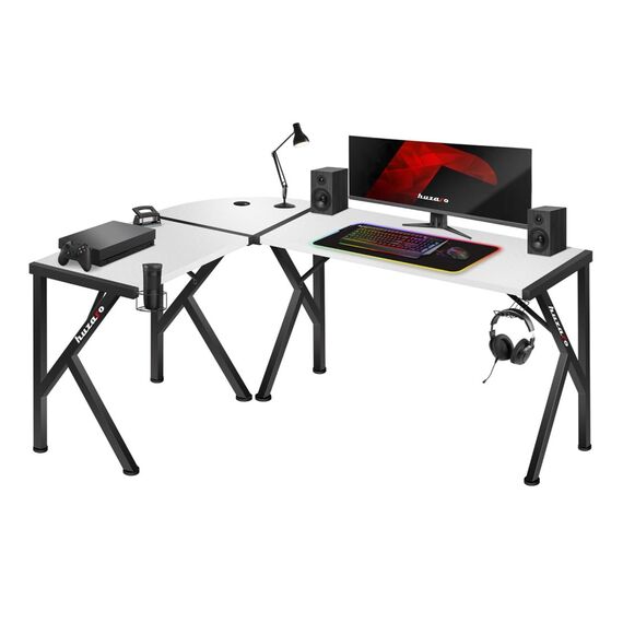 Gaming desk Huzaro Hero 6.3 White | Techbox