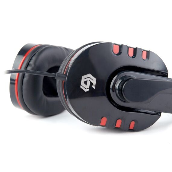 Gembird GHS-402 headphones/headset Wired Head-band Gaming Black - Headsets - Speakers & Headphones - Techbox