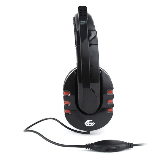 Gembird GHS-402 headphones/headset Wired Head-band Gaming Black - Headsets - Speakers & Headphones - Techbox