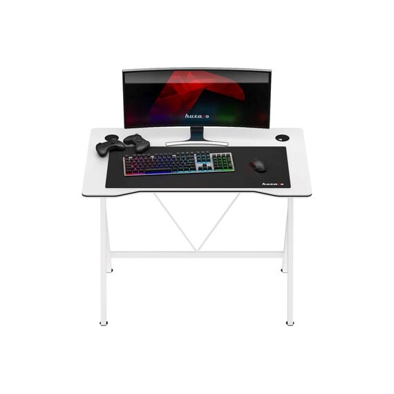 Huzaro Hero 1.4 White - gaming desk, white | Techbox
