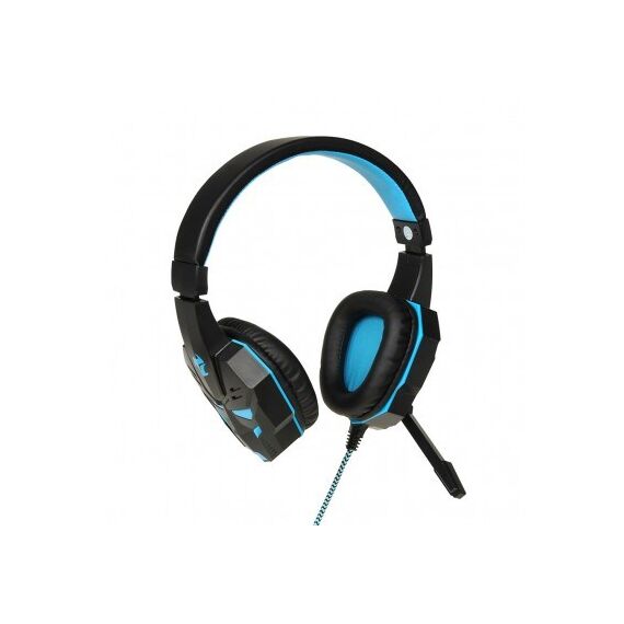 iBox X8 Headset Wired Head-band Gaming Black, Blue | Techbox