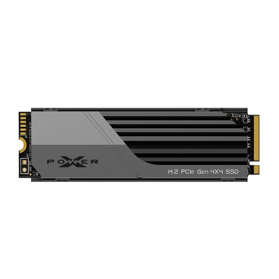 SILICON POWER PCIe Gen 4x4 XS70 Internal solid state drive SSD 2TB M.2 2280 NVMe 1.4 (SP02KGBP44XS7005) Black, Grey | Techbox