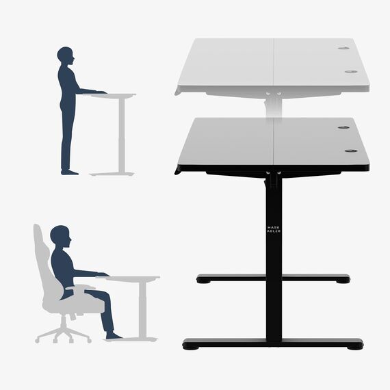 Electric desk Leader 7.3 Black | Techbox