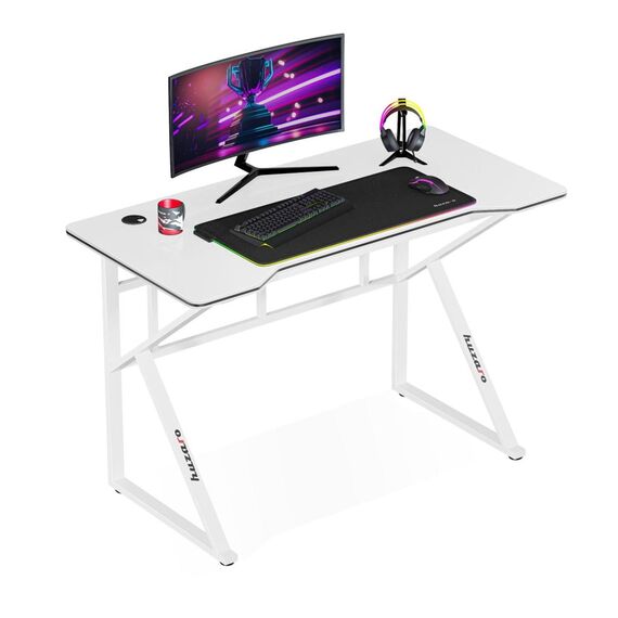 Gaming desk - Huzaro Hero 1.6 White | Techbox
