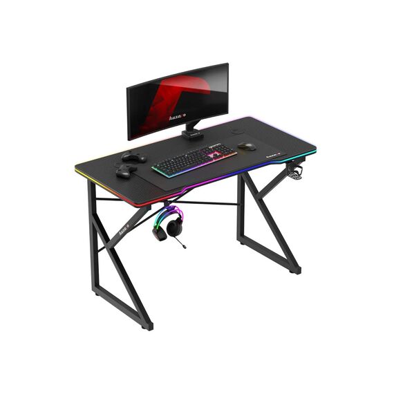 Huzaro Hero 1.7 RGB Black - gaming table | Techbox