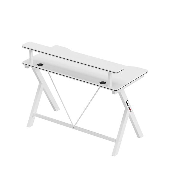 Huzaro Hero 1.9 White Gaming Desk | Techbox