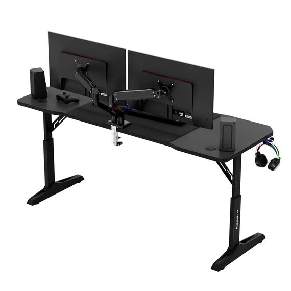 Huzaro Hero 4.6 Black gaming desk | Techbox