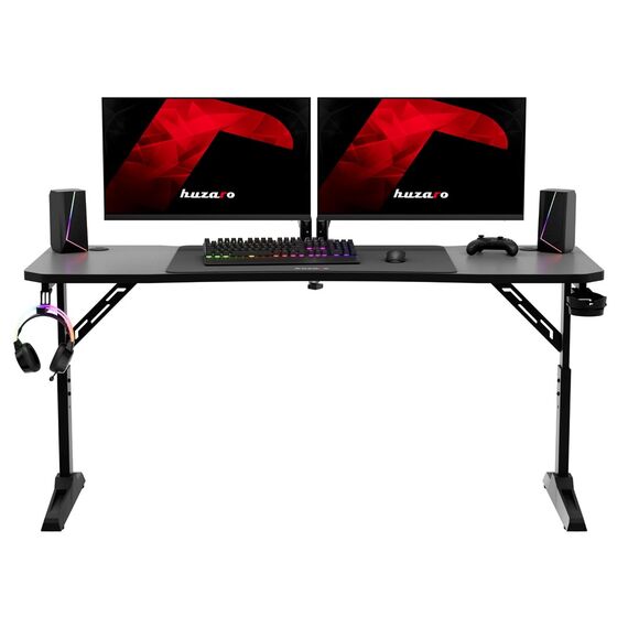 Huzaro Hero 4.6 Black gaming desk | Techbox