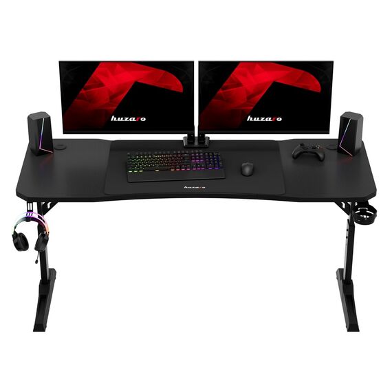 Huzaro Hero 4.6 Black gaming desk | Techbox