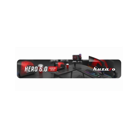 Huzaro Hero 6.0 RGB Black - Gaming Furniture - Gaming - Techbox