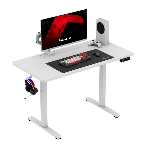 Huzaro Hero 8.1 White Gaming Desk - Gaming Furniture - Gaming - Techbox