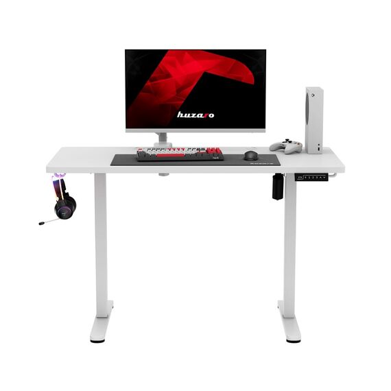 Huzaro Hero 8.1 White Gaming Desk - Gaming Furniture - Gaming - Techbox