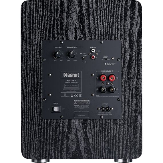 Magnat Alpha RS8 Active subwoofer 80 W Black | Techbox