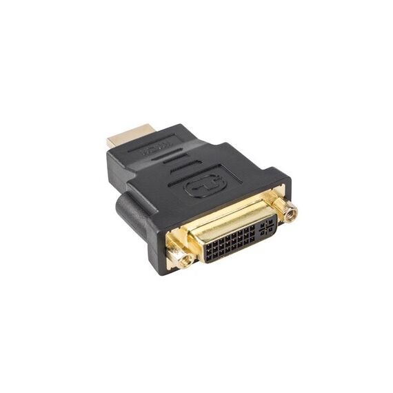 Lanberg AD-0014-BK cable gender changer HDMI DVI-D (F) (24 + 5) Black | Techbox