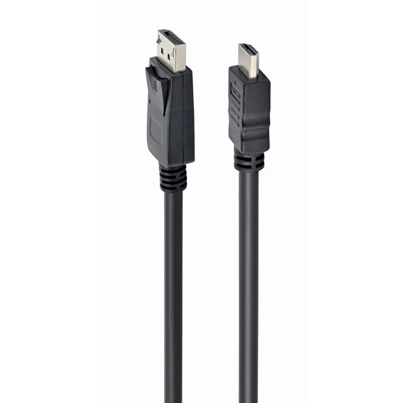Gembird CC-DP-HDMI-3M DisplayPort to HDMI cable (not bi-directional), 3m, black - Monitor Cables - Cables & Adapters - Techbox