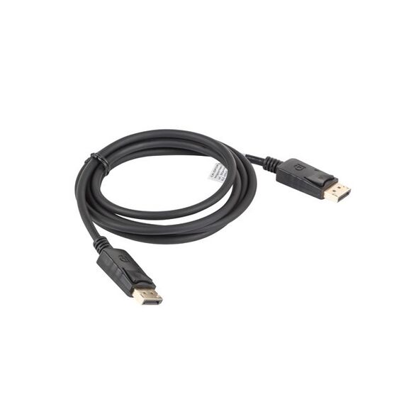 Lanberg CA-DPDP-10CC-0018-BK DisplayPort cable 1.8 m Black | Techbox