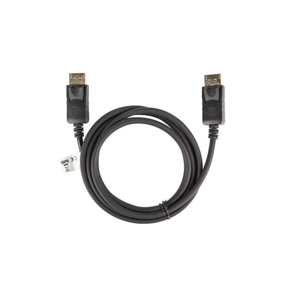 Lanberg CA-DPDP-10CC-0018-BK DisplayPort cable 1.8 m Black | Techbox