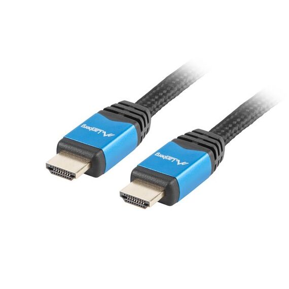 Lanberg CA-HDMI-20CU-0030-BL HDMI cable 3 m HDMI Type A (Standard) Black - Monitor Cables - Cables & Adapters - Techbox