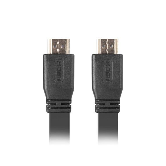 Lanberg CA-HDMI-21CU-0018-BK HDMI cable 1.8 m HDMI Type A (Standard) Black - Monitor Cables - Cables & Adapters - Techbox