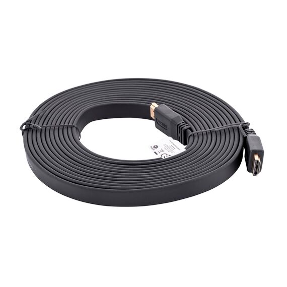 Lanberg CA-HDMI-21CU-0050-BK HDMI cable 5 m HDMI Type A (Standard) Black - Monitor Cables - Cables & Adapters - Techbox