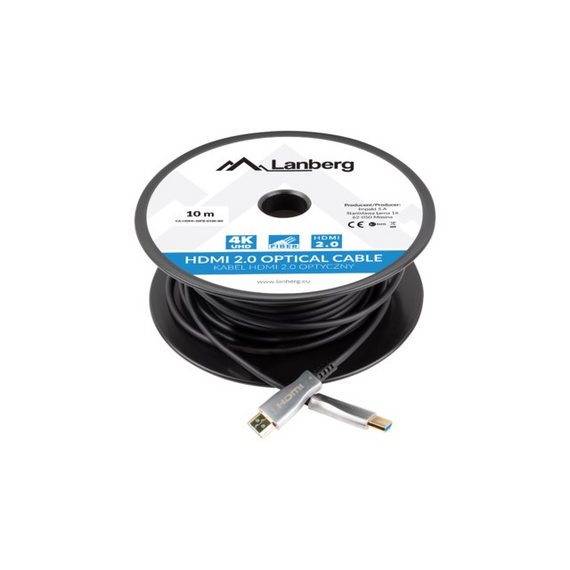 LANBERG HDMI CABLE LANBERG HDMI CABLE M/M V2.0 10M - Monitor Cables - Cables & Adapters - Techbox