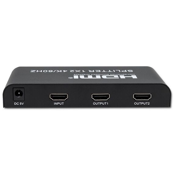 Qoltec 51797 Active HDMI Splitter 2 x HDMI 4K x 2K | 6Gb/s | 60Hz | Techbox