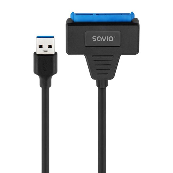 SAVIO AK-68 Adapter USB-A 3.1 Gen 1 (M) - SATA (F) for 2.5" drives | Techbox