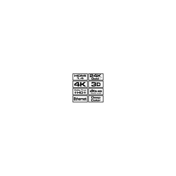 Savio CL-01 HDMI cable 1.5 m HDMI Type A (Standard) Black | Techbox