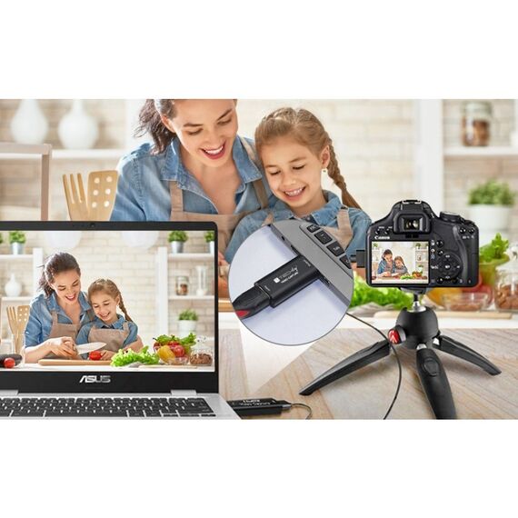 Techly I-USB-VIDEO-1080TY video signal converter 1920 x 1080 pixels | Techbox