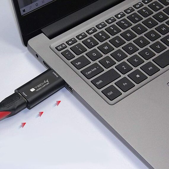 Techly I-USB-VIDEO-1080TY video signal converter 1920 x 1080 pixels | Techbox