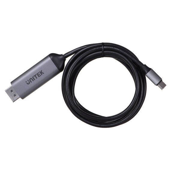 UNITEK ADAPTER USB-C, DISPLAYPORT 1.4, 8K@60HZ, 1,8M, V1423C - Adaptors & Plugs - Cables & Adapters - Techbox