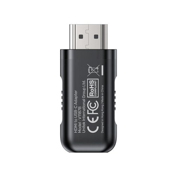 UNITEK HDMI ADAPTER - USB-C HDR/HDCP 4K60HZ M/F | Techbox