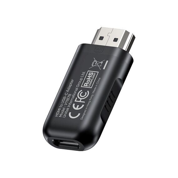 UNITEK HDMI ADAPTER - USB-C HDR/HDCP 4K60HZ M/F | Techbox
