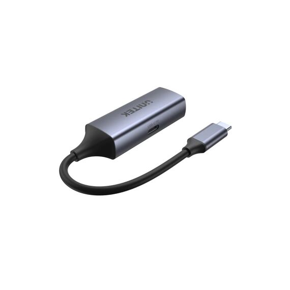 Unitek USB-C - RJ45 adapter, 1GBPS, PD 100W - Adaptors & Plugs - Cables & Adapters - Techbox